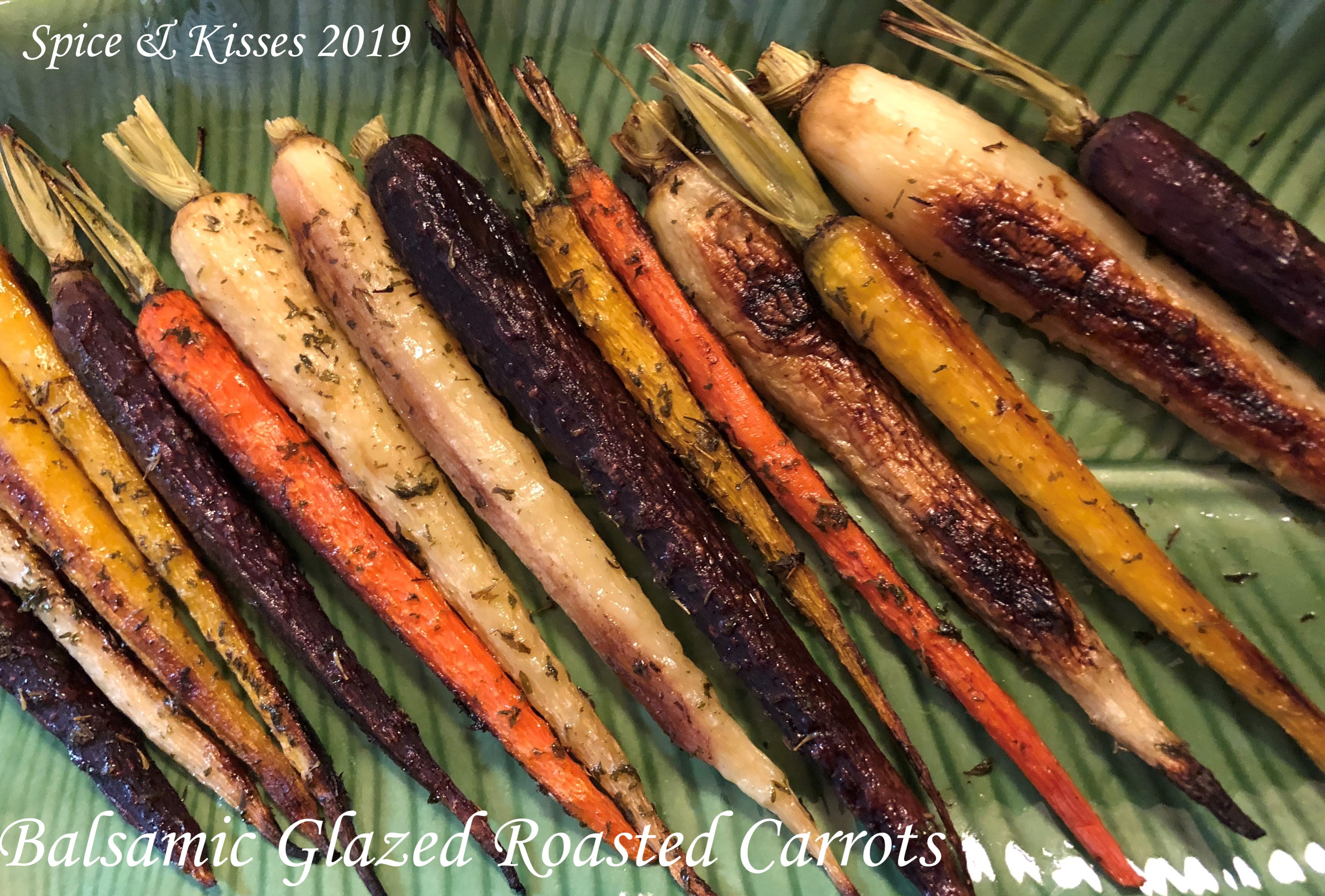 Balsamic Glazed Herb Roasted Carrots